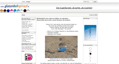 Desktop Screenshot of glazenbolspiraal.nl